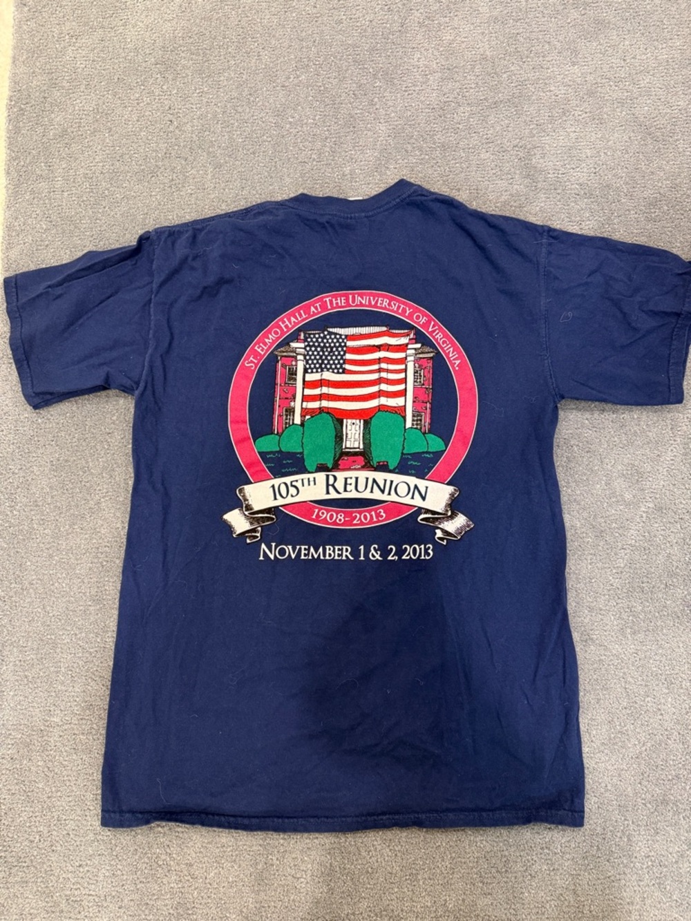 Vintage University of Virginia Fraternity Tshirt